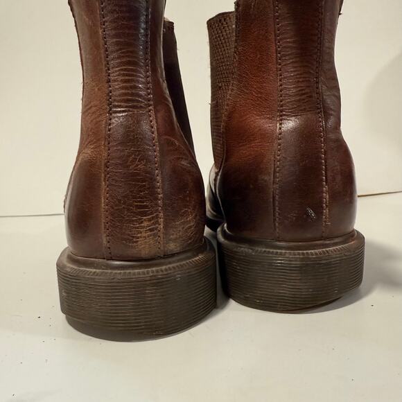 Dr. Martens Men's 2976 Leather Chelsea Boots Brown 11 - Picture 7 of 8